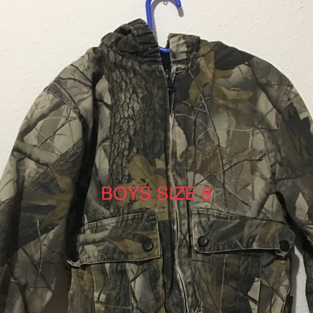 Camouflage Boys Jacket
